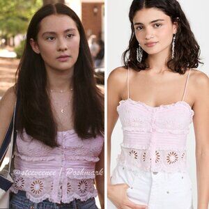 Isabel Marant Delphine Crop Top ASO Belly The Summer I Turned Pretty